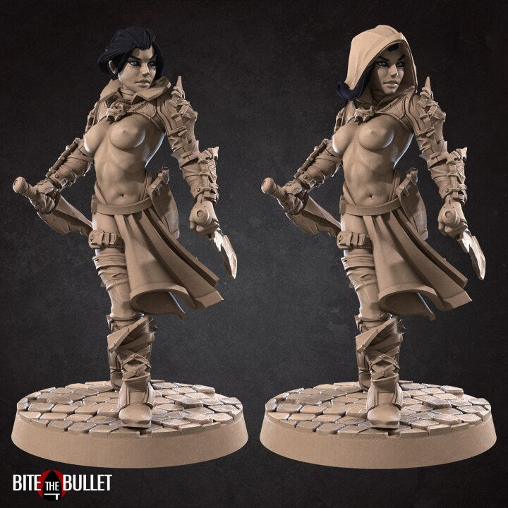 Lilith, the Double-Edged - Pinup - Unpainted Miniature