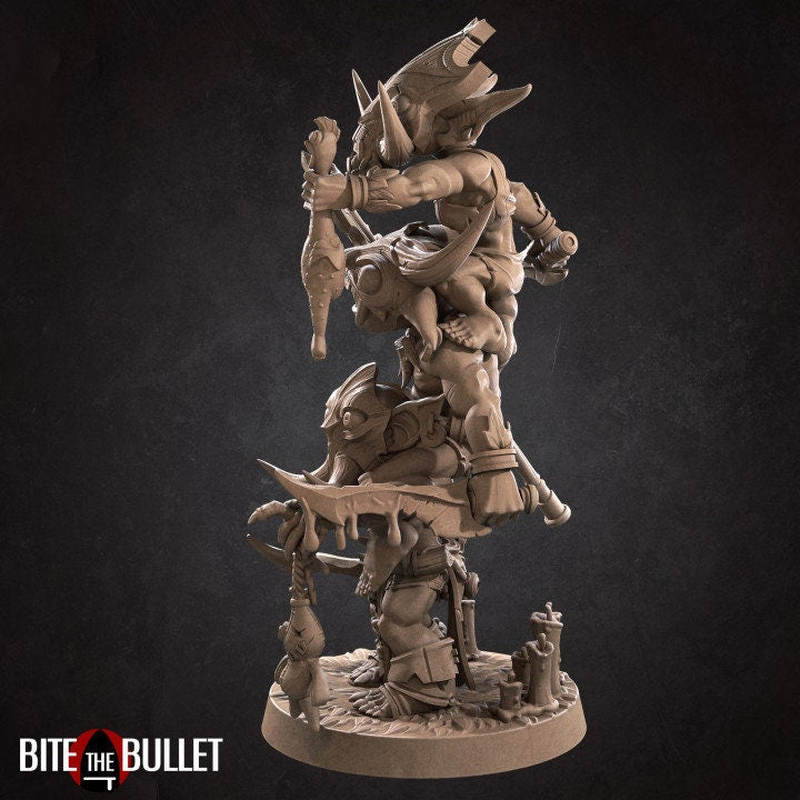 Stacked Goblins - Unpainted Miniature