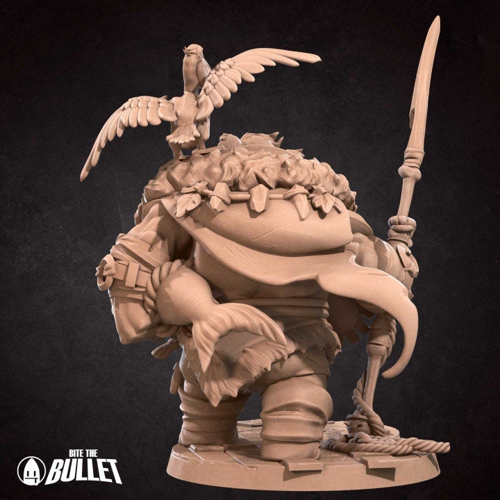 Odron, the Loxodon Hunter - Unpainted Miniature