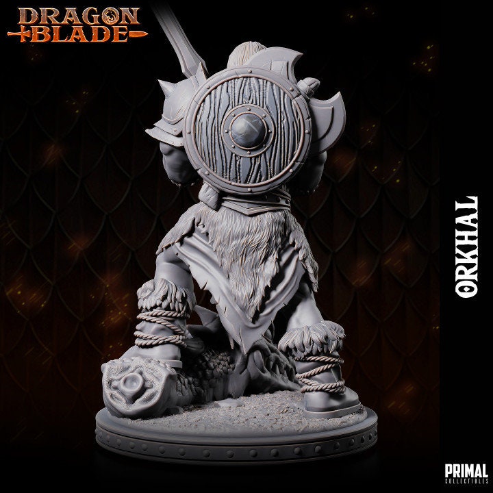 Orkhal - Orc Barbarian - Dragonblade - Masters of Dungeons Quest