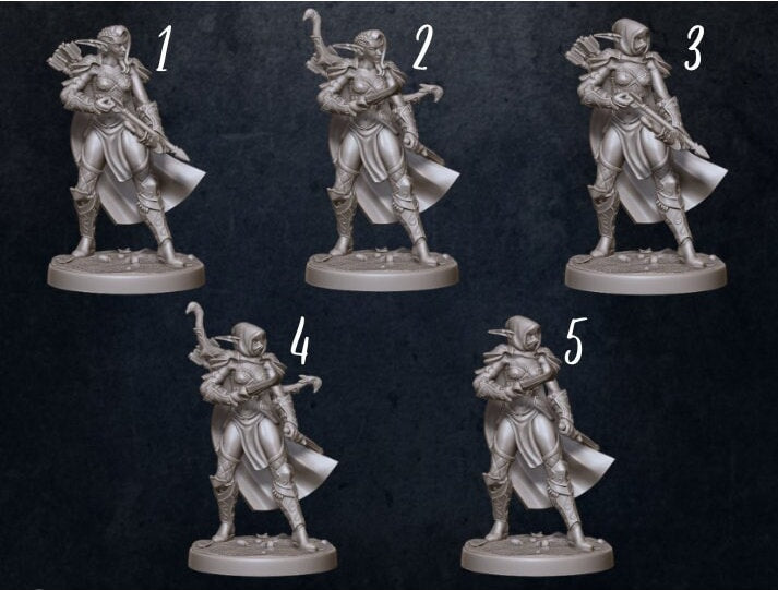 Moon Elf Sentinel - Lunae Moonseeker