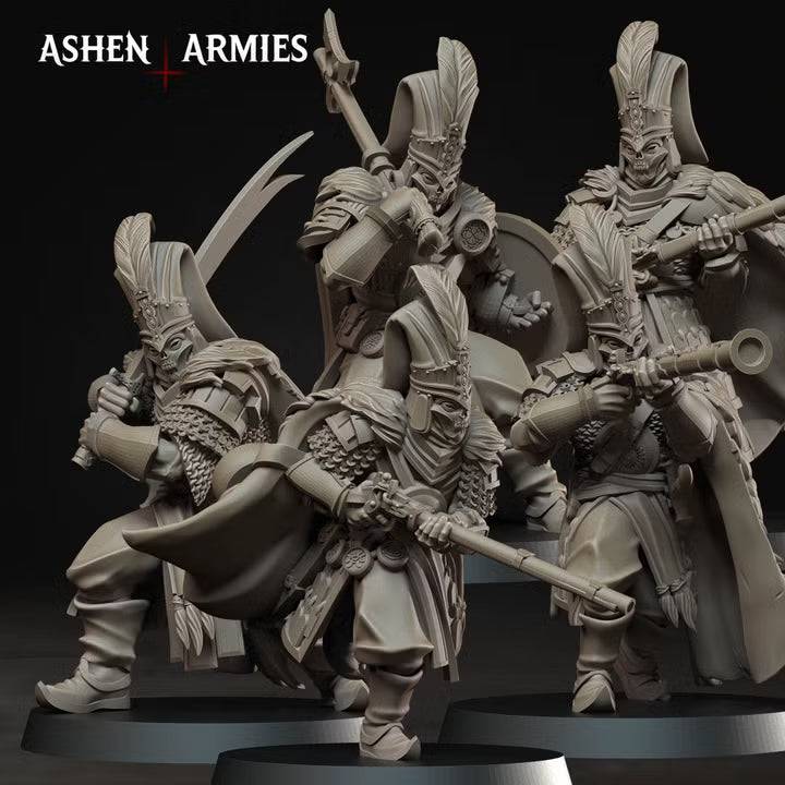 Janissaries, Gilded Dominion - Bullet Crusade - Unpainted Miniature