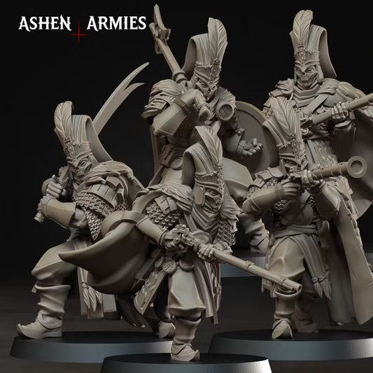 Janissaries, Gilded Dominion - Bullet Crusade - Unpainted Miniature