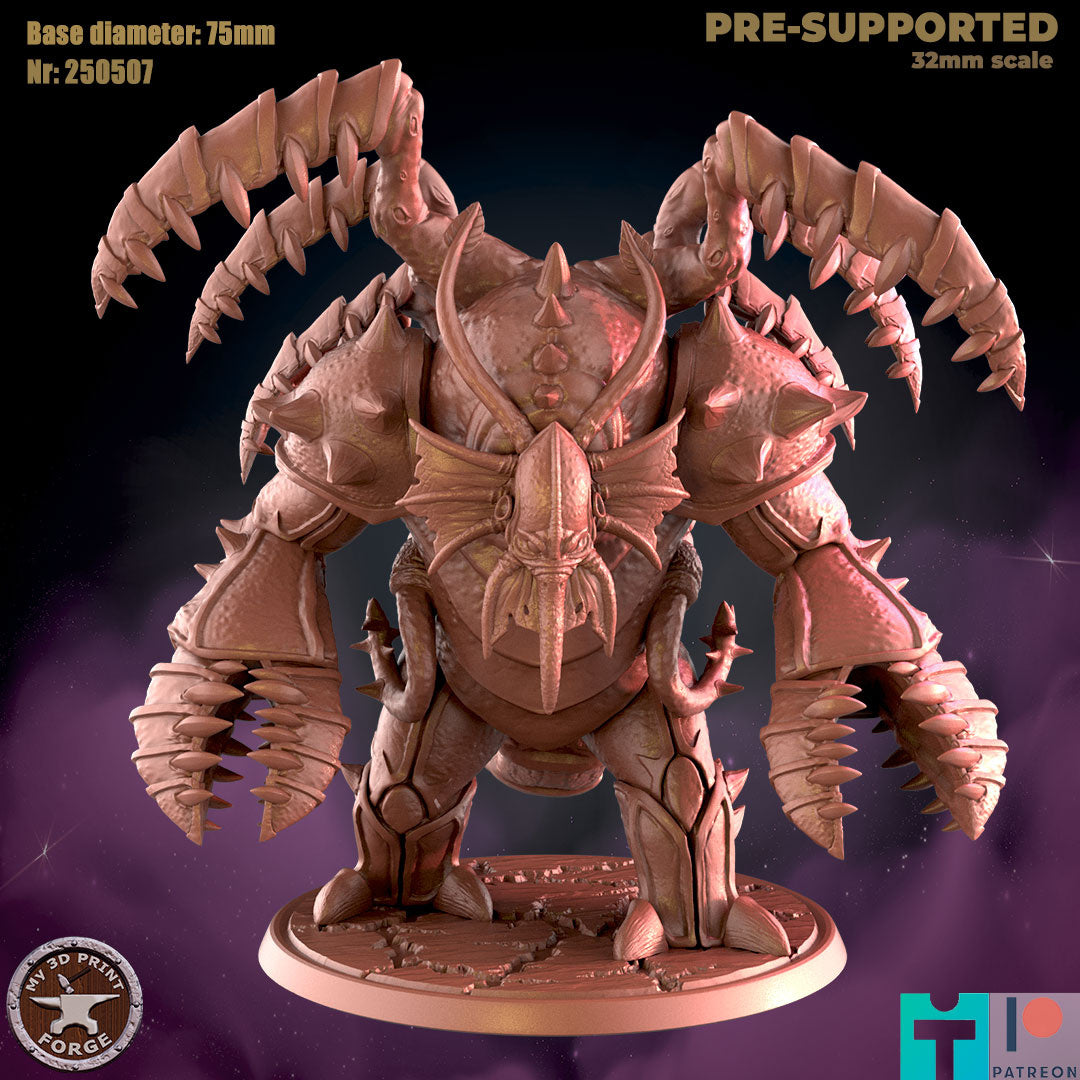 Giant Crab Monster - 32mm Scale - Unpainted Miniature