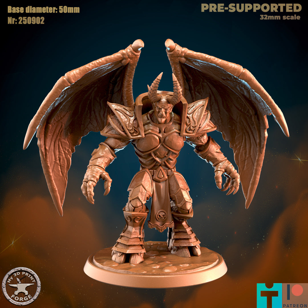 Dread Lord - 32mm Scale - Unpainted Miniature