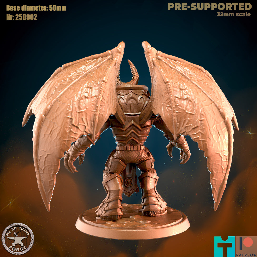 Dread Lord - 32mm Scale - Unpainted Miniature