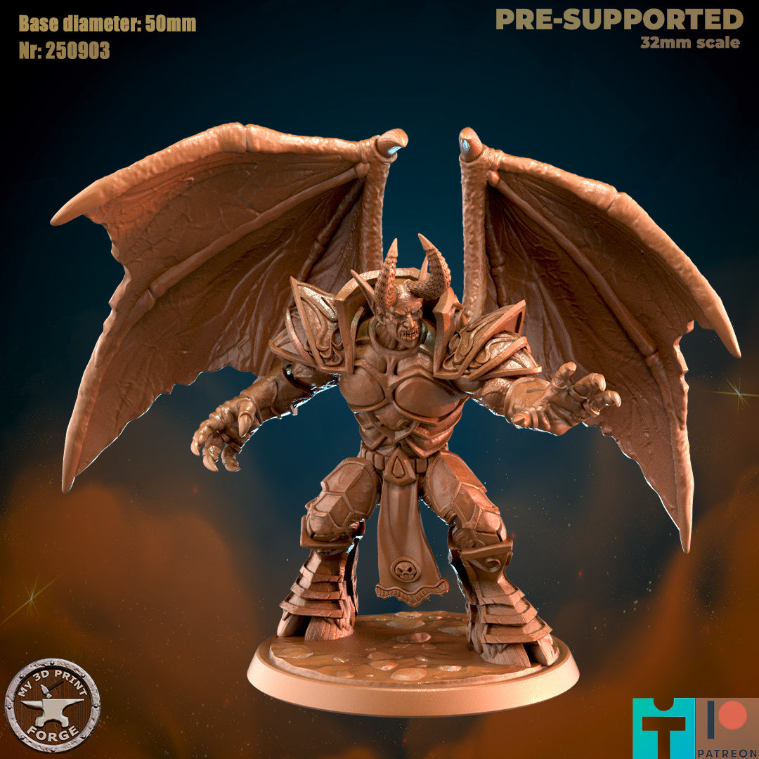 Dread Lord - 32mm Scale - Unpainted Miniature