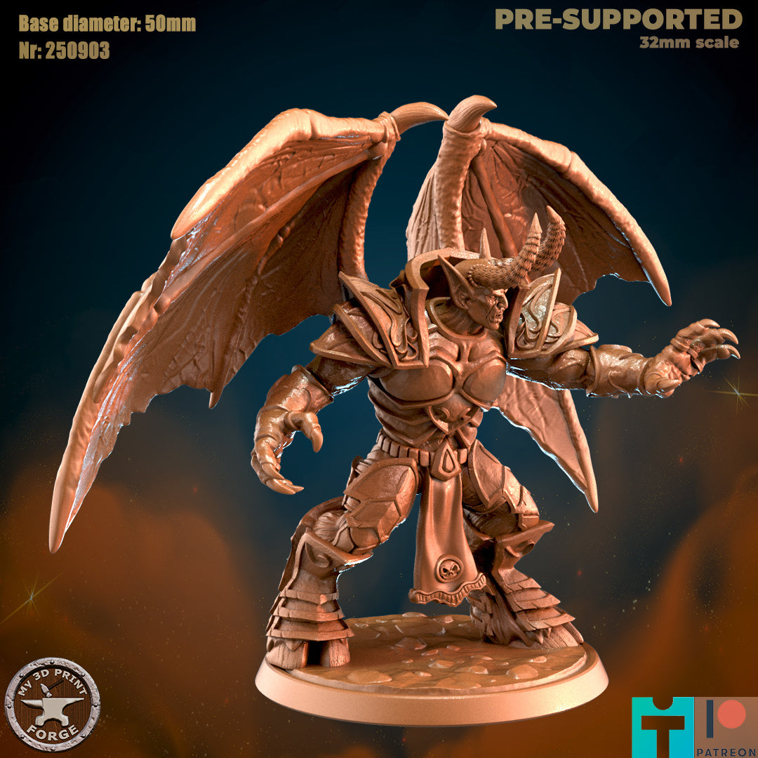 Dread Lord - 32mm Scale - Unpainted Miniature