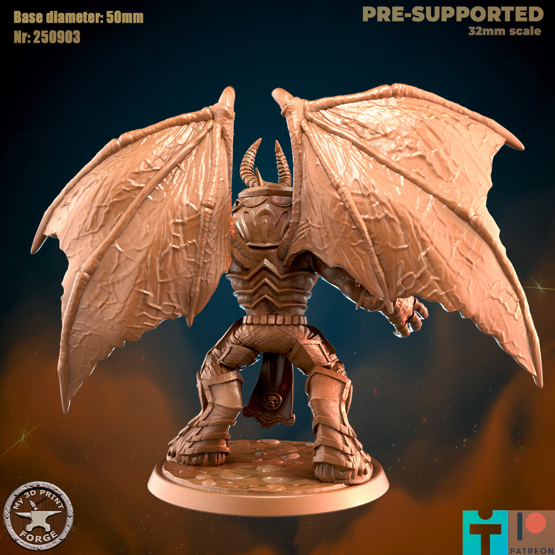 Dread Lord - 32mm Scale - Unpainted Miniature