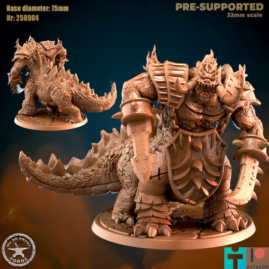 Pit Fiend Brute - 32mm Scale - Unpainted Miniature