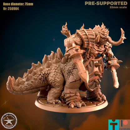 Pit Fiend Brute - 32mm Scale - Unpainted Miniature