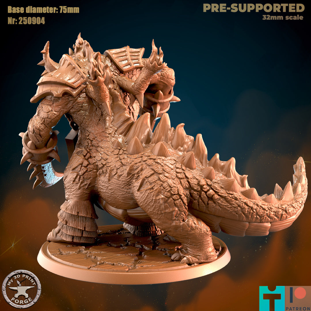 Pit Fiend Brute - 32mm Scale - Unpainted Miniature