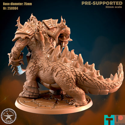 Pit Fiend Brute - 32mm Scale - Unpainted Miniature