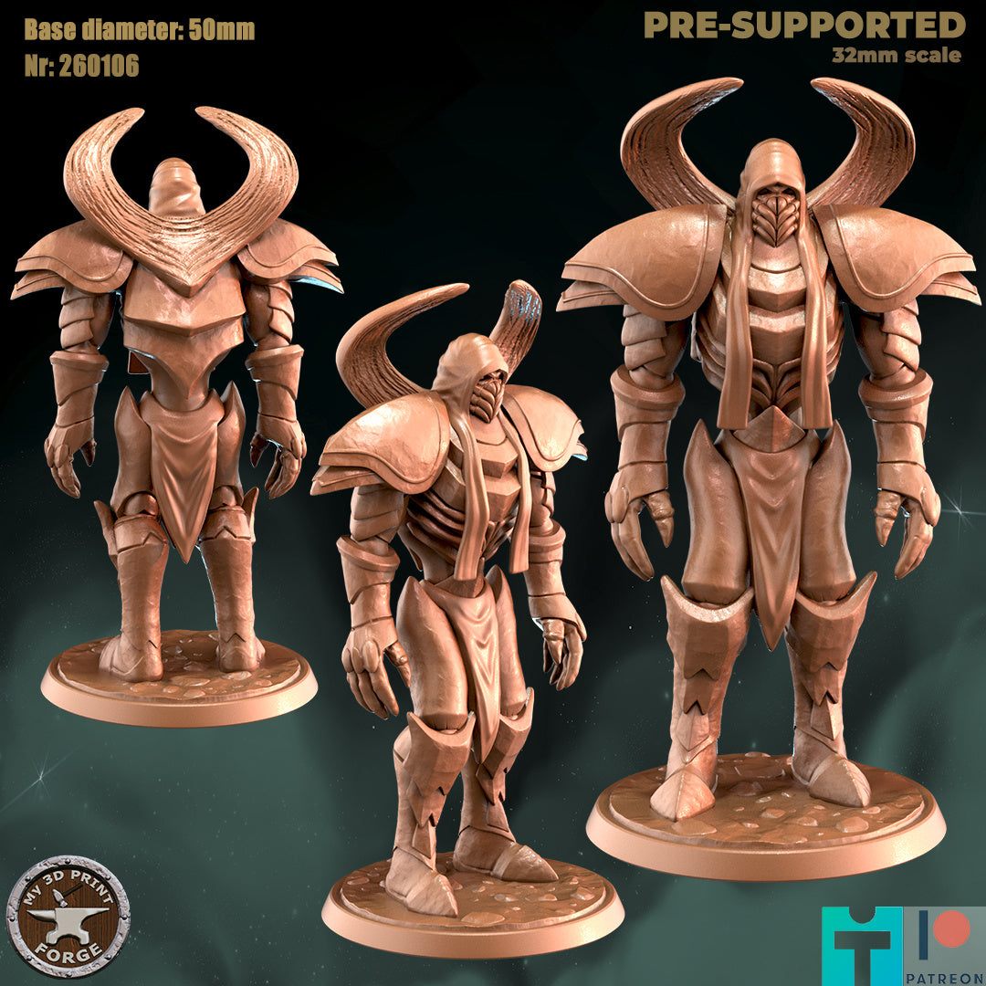 Twin Emperor - 32mm Scale - Unpainted Miniature