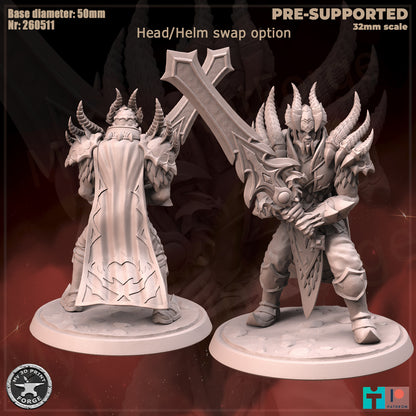 Black Dragon Avatar - 32mm Scale - Unpainted Miniature