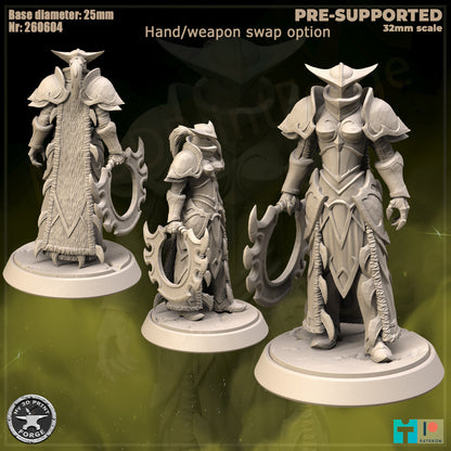 Elven Warden - 32mm Scale - Unpainted Miniature