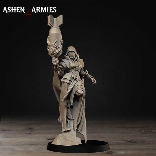 Artillery Witches, Hellbound Apostasy - Bullet Crusade - Unpainted Miniature