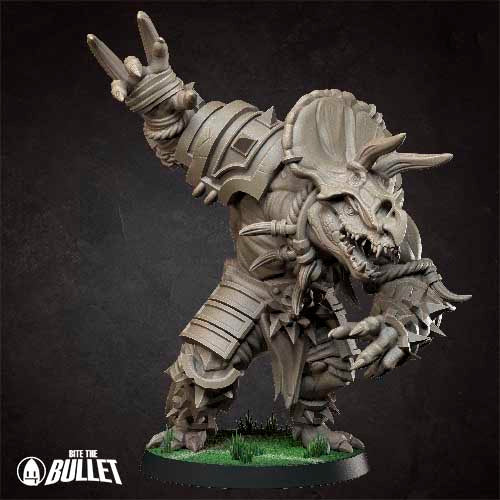 Tiny Tyrants, Fantasy Football Team - Unpainted Miniature