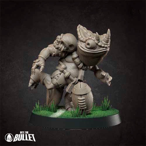 Tiny Tyrants, Fantasy Football Team - Unpainted Miniature