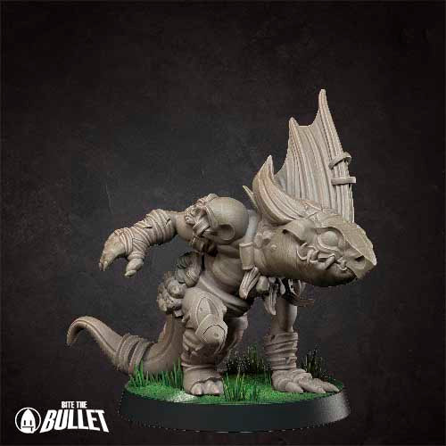 Tiny Tyrants, Fantasy Football Team - Unpainted Miniature