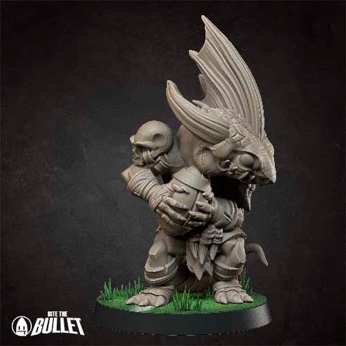 Tiny Tyrants, Fantasy Football Team - Unpainted Miniature