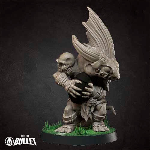 Tiny Tyrants, Fantasy Football Team - Unpainted Miniature