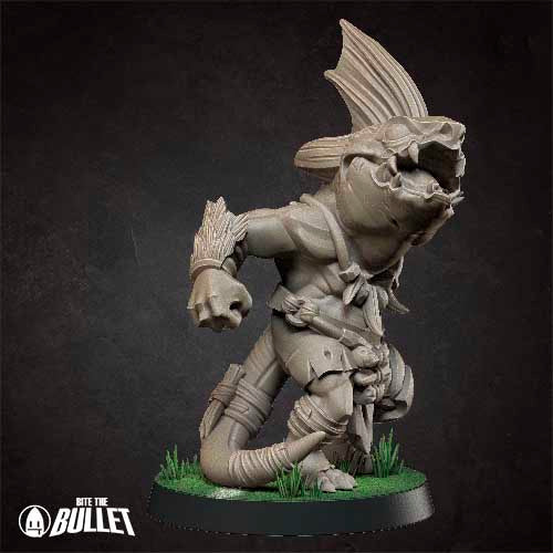 Tiny Tyrants, Fantasy Football Team - Unpainted Miniature