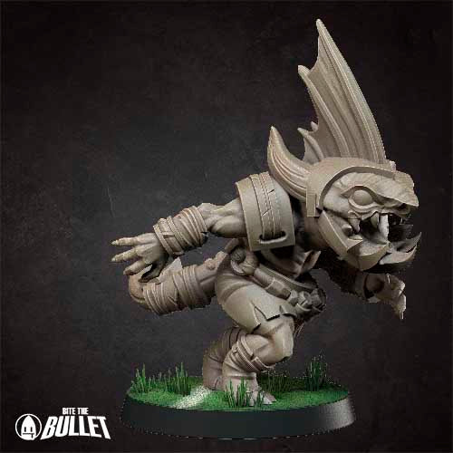 Tiny Tyrants, Fantasy Football Team - Unpainted Miniature