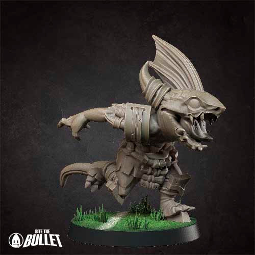 Tiny Tyrants, Fantasy Football Team - Unpainted Miniature