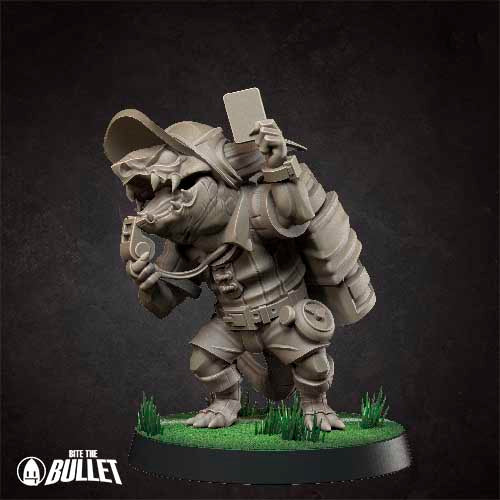 Tiny Tyrants, Fantasy Football Team - Unpainted Miniature