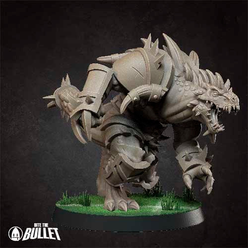 Tiny Tyrants, Fantasy Football Team - Unpainted Miniature