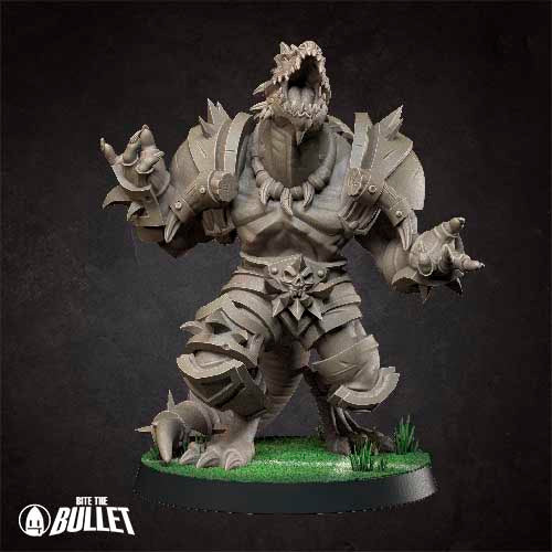 Tiny Tyrants, Fantasy Football Team - Unpainted Miniature