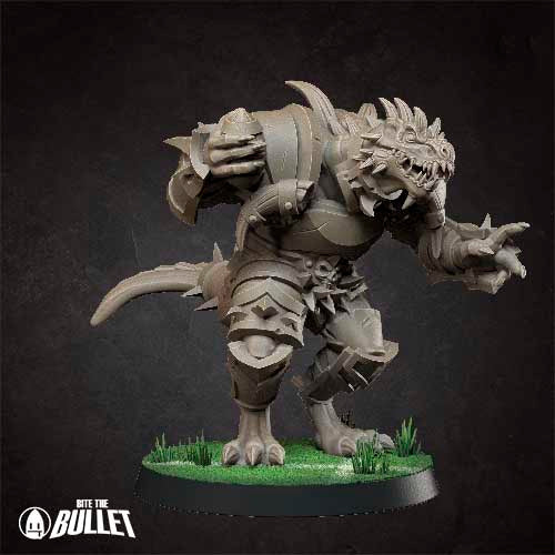 Tiny Tyrants, Fantasy Football Team - Unpainted Miniature