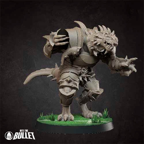 Tiny Tyrants, Fantasy Football Team - Unpainted Miniature