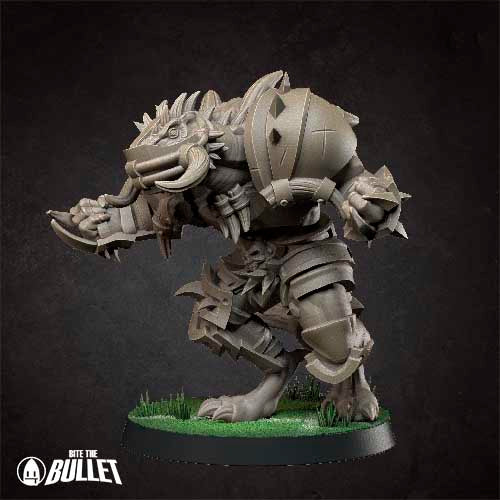 Tiny Tyrants, Fantasy Football Team - Unpainted Miniature