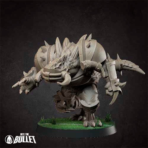 Tiny Tyrants, Fantasy Football Team - Unpainted Miniature