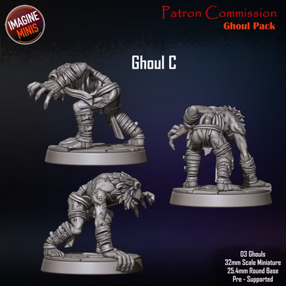 Ghouls, Set 2 - Unpainted Miniature