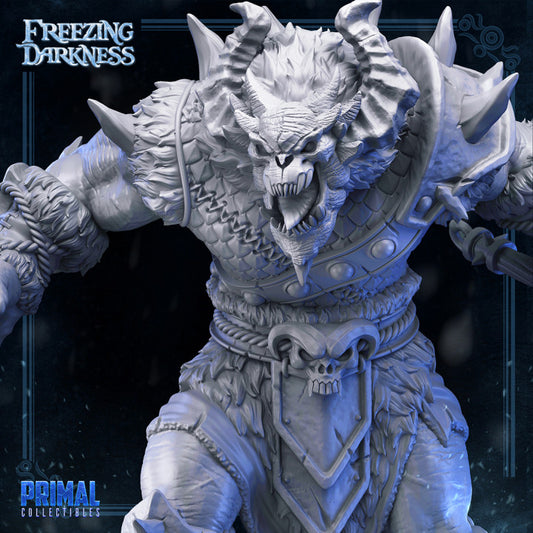 Boss The Freezing Darkness - Masters of Dungeons Quest - Unpainted Miniature