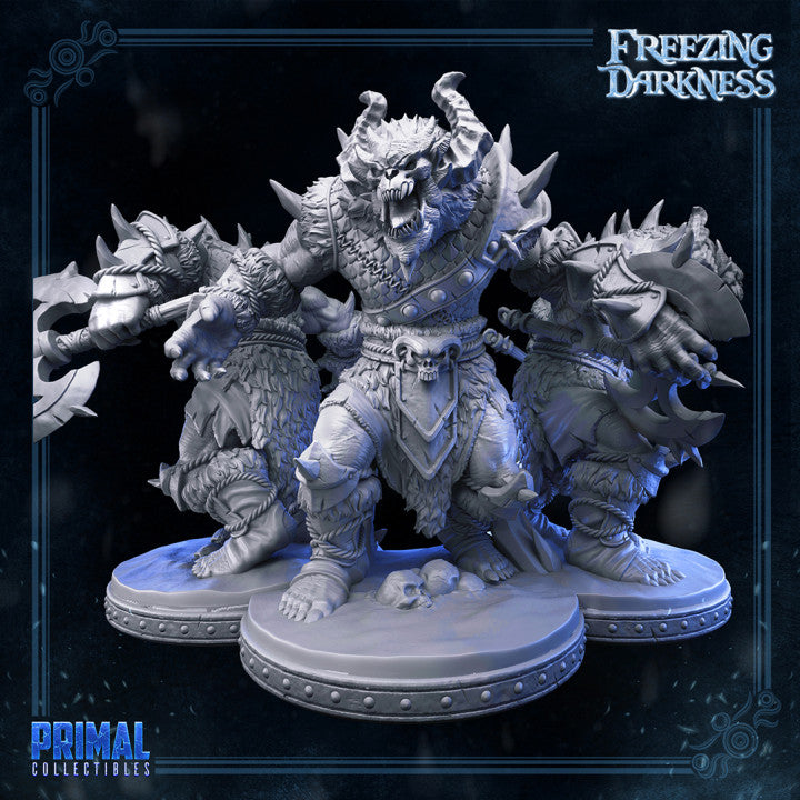 Boss The Freezing Darkness - Masters of Dungeons Quest - Unpainted Miniature