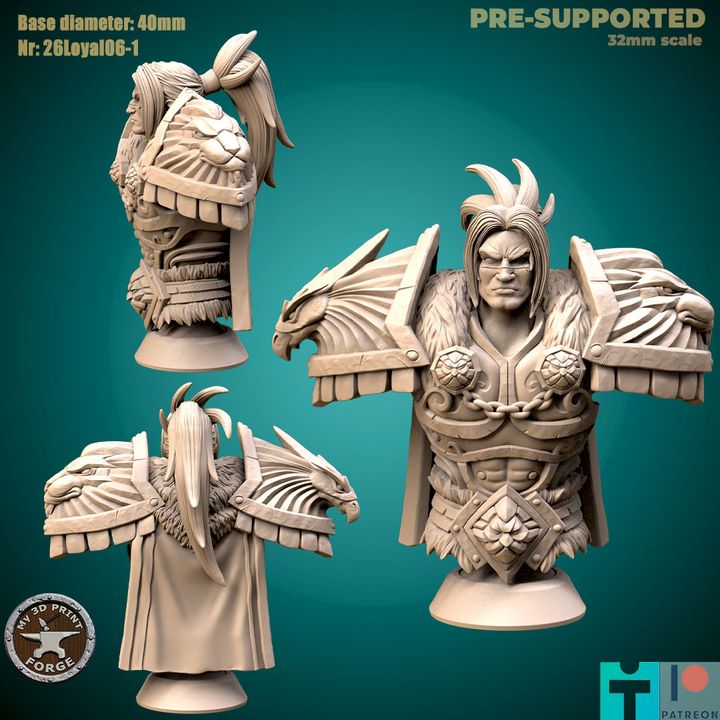 Human King - Unpainted Miniature