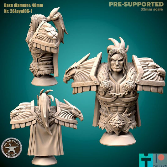 Human King - Unpainted Miniature