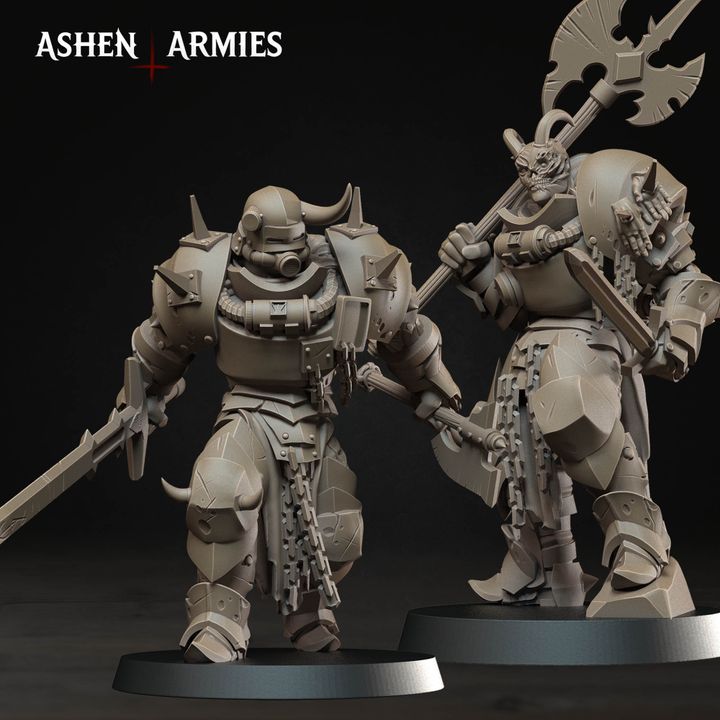 Anointed Melee, Hellbound Apostasy - Bullet Crusade - Unpainted Miniature