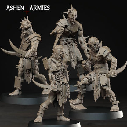 Wretched Assassins, Hellbound Apostasy - Bullet Crusade - Unpainted Miniature