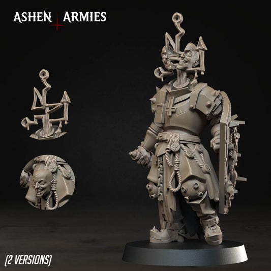 Heretic Chorister, Hellbound Apostasy - Bullet Crusade - Unpainted Miniature