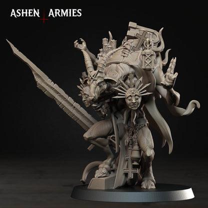 Scripture Guardian, Hellbound Apostasy - Bullet Crusade - Unpainted Miniature