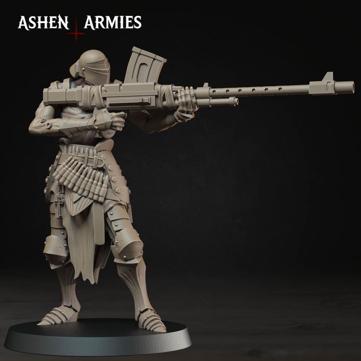 Anti-Tank Hunter, Bleeding Procession - Bullet Crusade - Unpainted Miniature