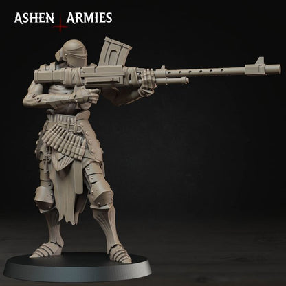 Anti-Tank Hunter, Bleeding Procession - Bullet Crusade - Unpainted Miniature