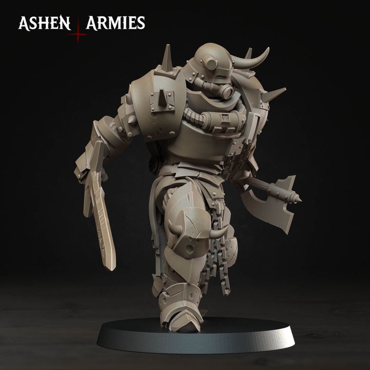 Anointed Melee, Hellbound Apostasy - Bullet Crusade - Unpainted Miniature