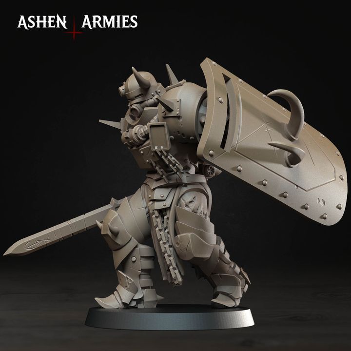 Anointed Melee, Hellbound Apostasy - Bullet Crusade - Unpainted Miniature