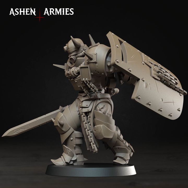 Anointed Melee, Hellbound Apostasy - Bullet Crusade - Unpainted Miniature